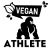 Vegan Athlete Power Fitness Muscles