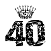 40 Zahl Krone