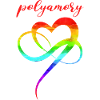 Polyamour Infinity Heart LGBTQ Amour