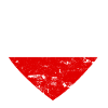 Drapeau Cœur Pologne Drapeau