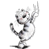 Drôles de griffures de chat