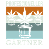 Professioneller Gärtner Weed Design