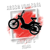 Arsch vom Sofa rauf aufs mofa