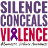 Domestic Violence Awareness Purple Ribbon