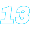 13 Zahl symbol