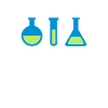 Future scientist (piston, test tube)