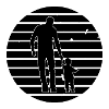 Vater und Tochter