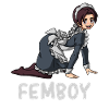 Femboy Maid Anime Boy Æstetisk Crossdressing