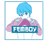 Femboy giapponese Anime Boy Gay Pride Crossdressing