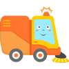 Sweeper for street cleaning