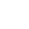 Paws Love - white