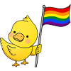 LGBT Gay Pride Eend Gay Pride