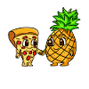 Pizza ANanas Hawaii dear friends