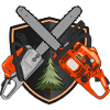 Chainsaws on shield