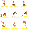 Yoga Exercises Dog Mistress Gifts