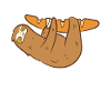 Funny Baguette Lover Sloth Baguette