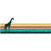 retro giraf