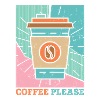Coffee Please Funny Coffee Design