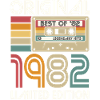 Urodzony w 1982 roku Oryginalne retro urodziny Vintage