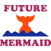 Future mermaid (mermaid fin, water)