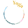 Yoga Kreis bunt