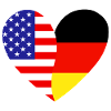 États-Unis Allemagne Cœur