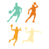 Cool Basketball Players Basketball Retro
