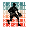 Basketball Retro Basketball Player