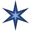 Blue North Star