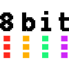 8bit pixel motif