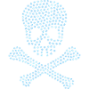 Skull Diamond Blue