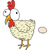 Funny Chicken Chicken Farmer Farmer