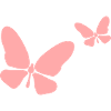 2 butterflies mother and child