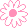 Simpel blomst Daisy Tegning