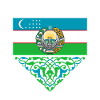 Uzbekistan Flag Homeland Uzbek Gift