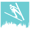 ski jumpers ski flying