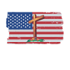 USA Flag Jesus Cross