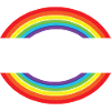 Arc-en-ciel personnalisable prénom humeur cadeau