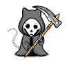 Cat Halloween Grim Repear
