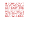"IT-Consultant Guesswork | IT-Consultant"