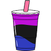 Genderfluid Pride Bubble Tea