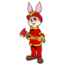 Lapin pompier
