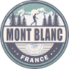 Mont Blanc Frankrig franske alper Vintage Vandreture