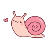 Cute Little Snail Doodle