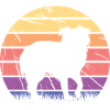 Retro Australian Shepherd