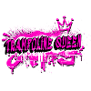 Trampoline Graffiti Queen Design
