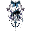 Magical nature mushroom