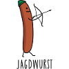 Bogenschießen Jagd Wurst