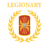 Légionnaire Légion Romaine Drapeau Armoiries Légion Empire