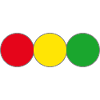 Feu rouge jaune vert